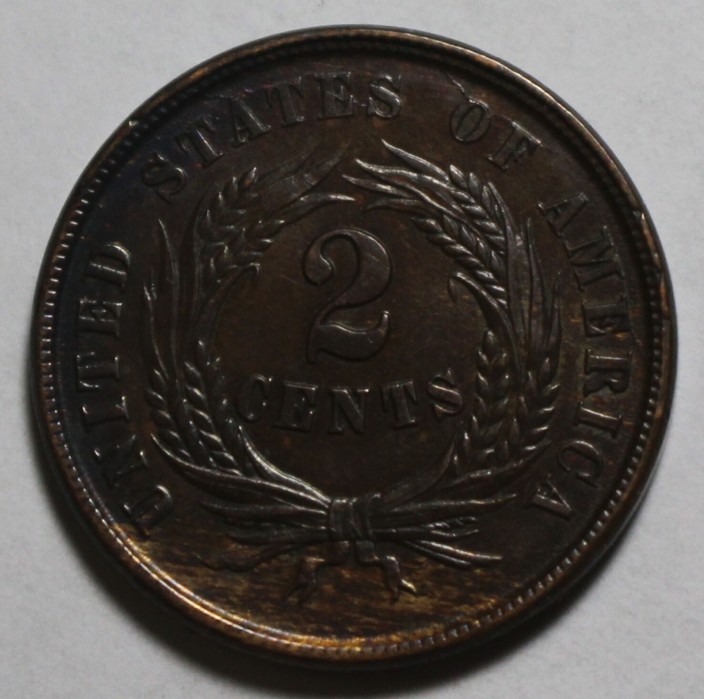 1864 2 Cent Piece #JH72