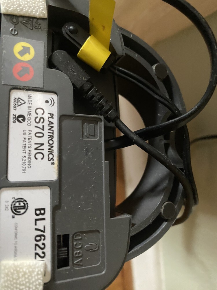 plantronics CS70 NC With Phone Handset Lift