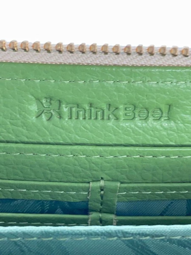 Think Bee! Long Wallet GRN Women's