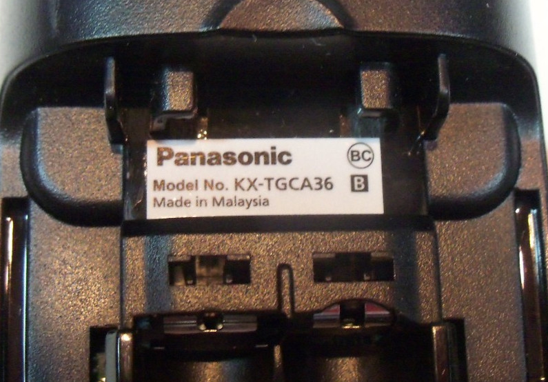 Panasonic KX-TGCA36 Cordless Phone Handset - Replacement -or- Addition