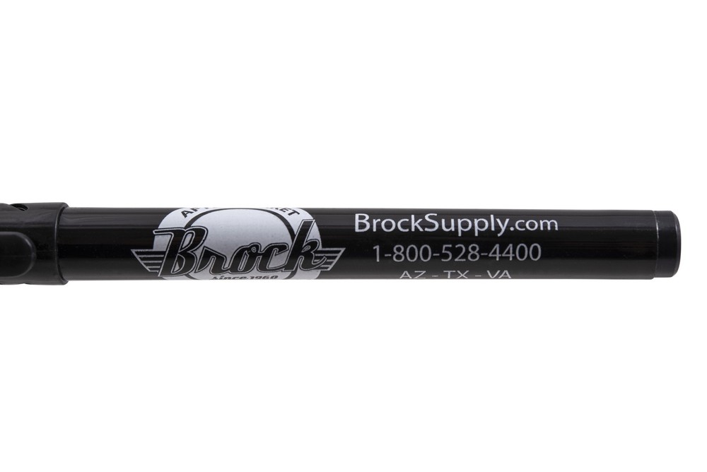 Single Black Brockmark Sharp Solid Permanent Ink Marker Pen Medium Point on