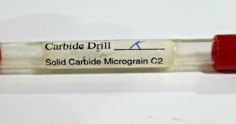SIZE "K" CARBIDE DRILL, 2 FLUTE B355