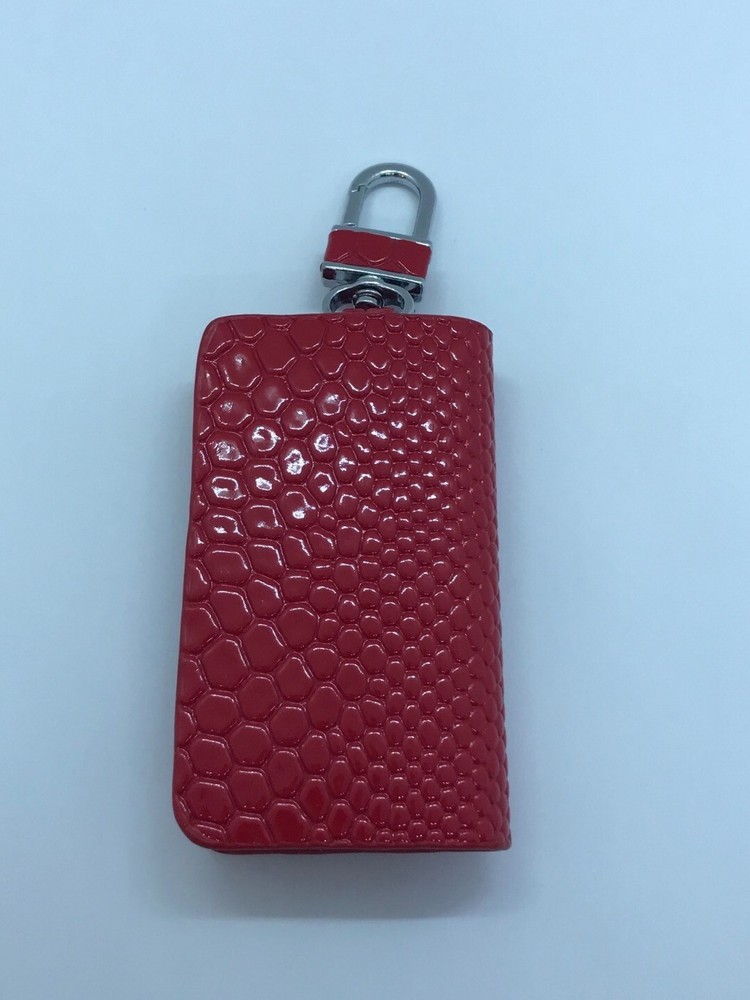 Key Chain Case Red For BMW
