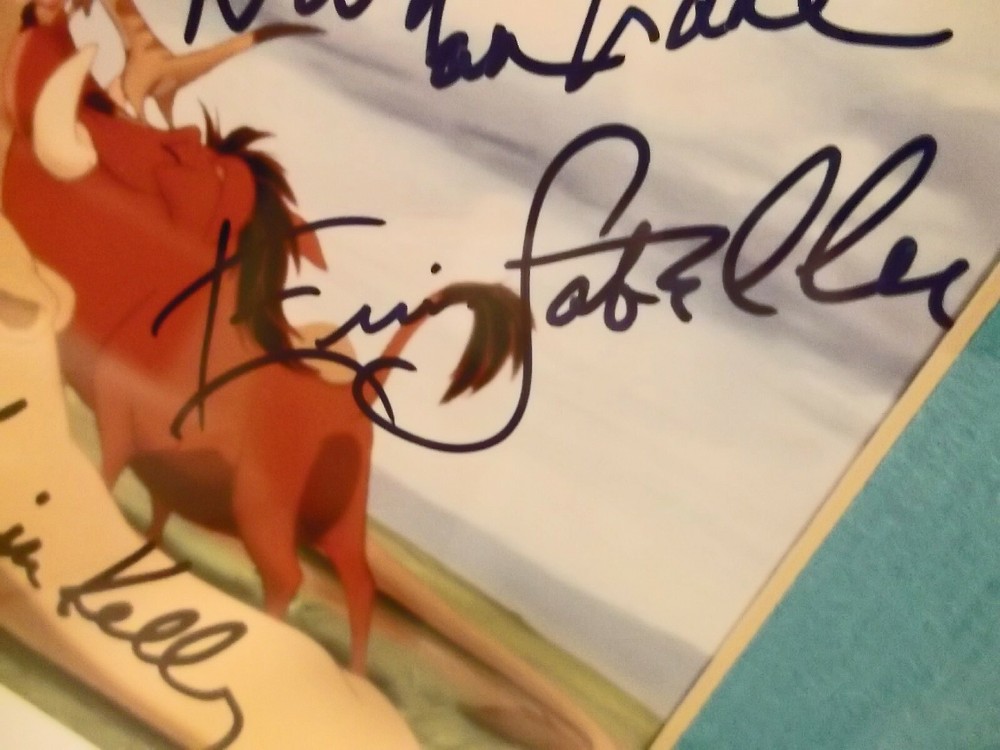 Lion King 1994 Original cast voice Actors.