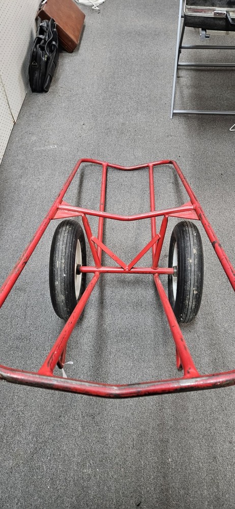 carpet cart with solid no flat wheels (solid tires)