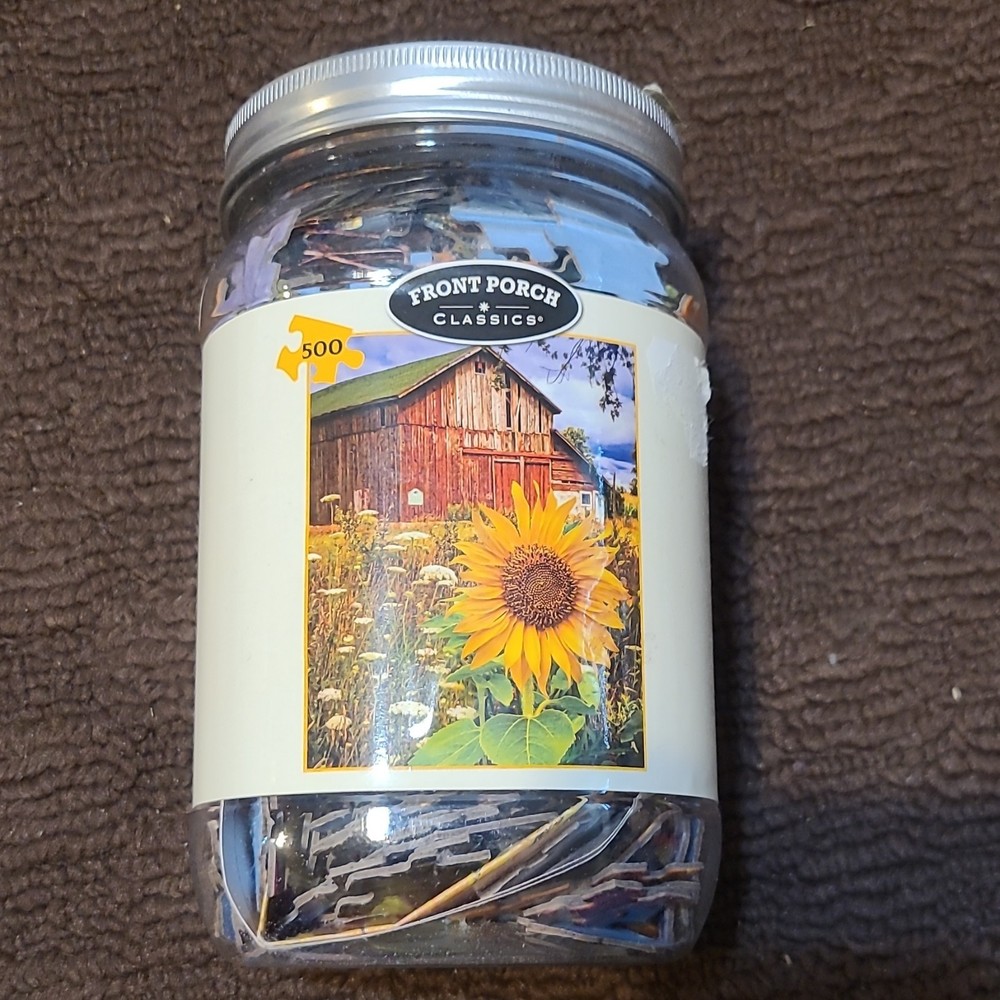 Front Porch Classics Barn Meadow 500pc Interlocking Landscape Puzzle 2015