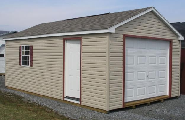 Construction Guide-Wood Frame Garage -DIY Construction Instructions-PDF-Plans