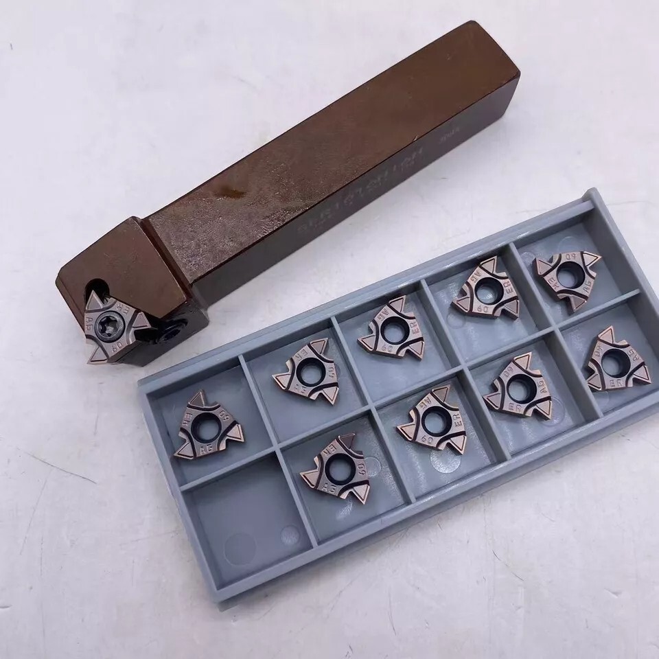 5/8" SER1616H16 External Lathe thread turning tool holder + 16ERM AG60 inserts