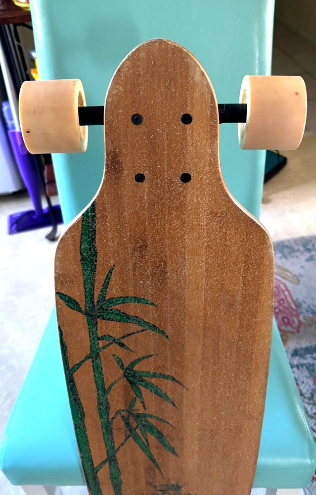 Krown Skateboards Exotics Bamboo Drop-Through Snapback 42” Longboard