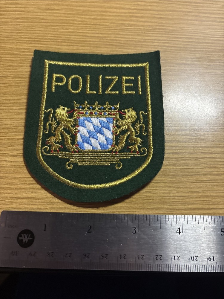 GERMANY POLICE POLIZEI NICE SHOULDER PATCH SHERIFF