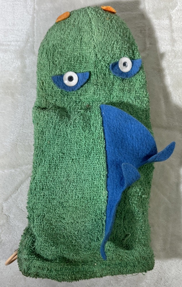 Vintage Beany & Cecil Talking Hand Puppet Pull String Toy Mattel Tested Works