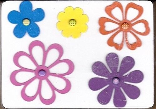 Extra Large Flower Brads Bright