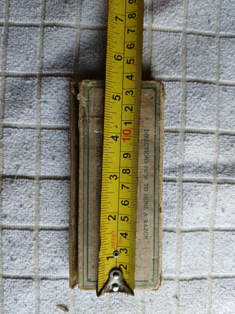 Pike Granite RAZOR HONE SHARPENING STONE IN ORIGINAL BOX