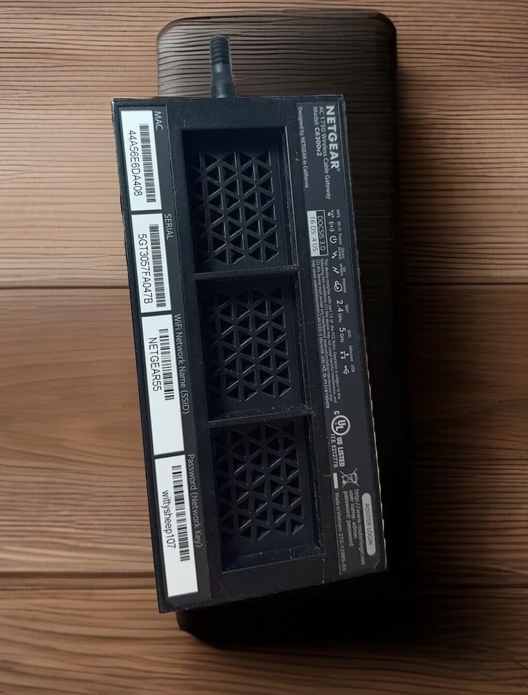 Netgear AC1750 Wireless Cable Gateway Modem