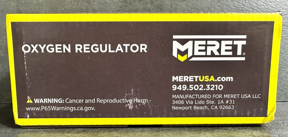 Oxygen Regulator - O2 , 0-15 LPM , new