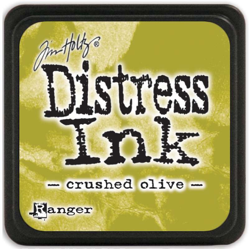 Distress Mini Ink Pad Crushed Olive
