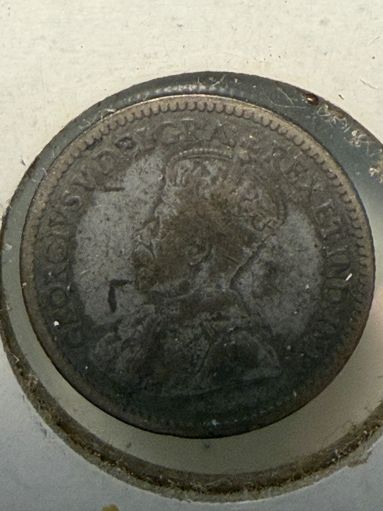 1912 Canada 5 Cent coin