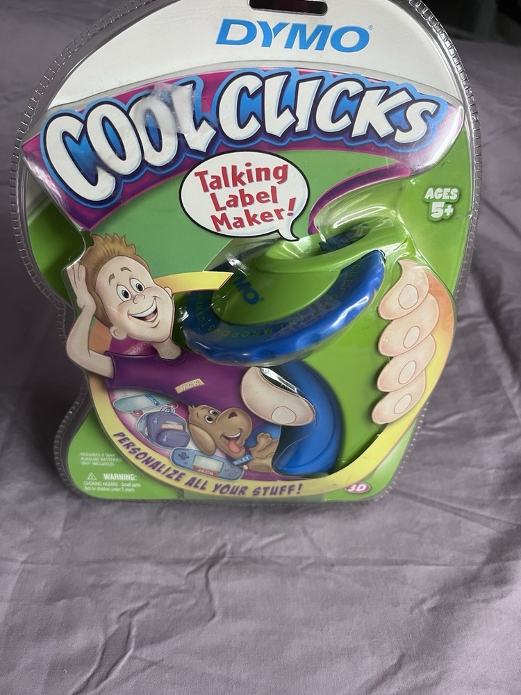 Dymo Cool Clicks Talking Label Maker New In Package  2006