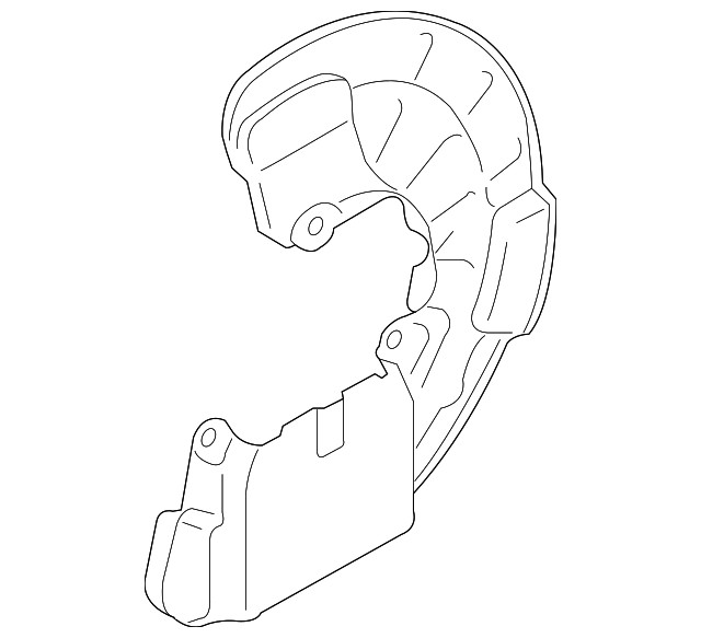 Genuine Volvo Splash Shield 30681690
