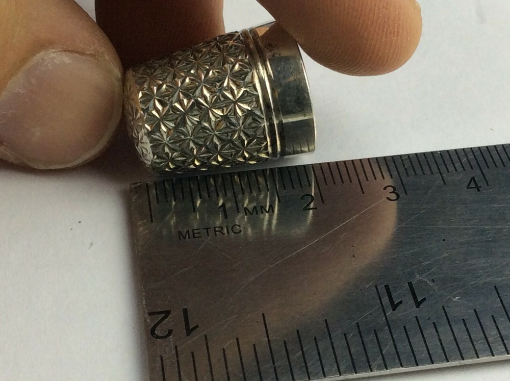 Charles Horner Dorcas Thimble marked CH 7 DORCAS Available Worldwide