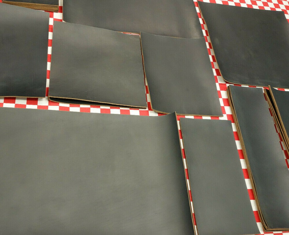 Horween Blue Lake Chromexcel Leather Piece, Select Your Size And Thickness.