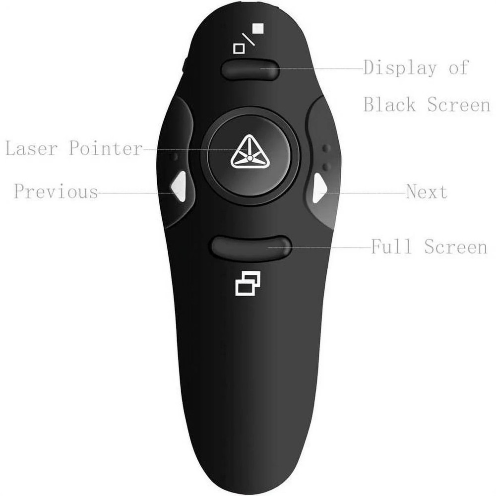 Power pointer RF 2.4GHz USB Control Wireless Presenter Remote