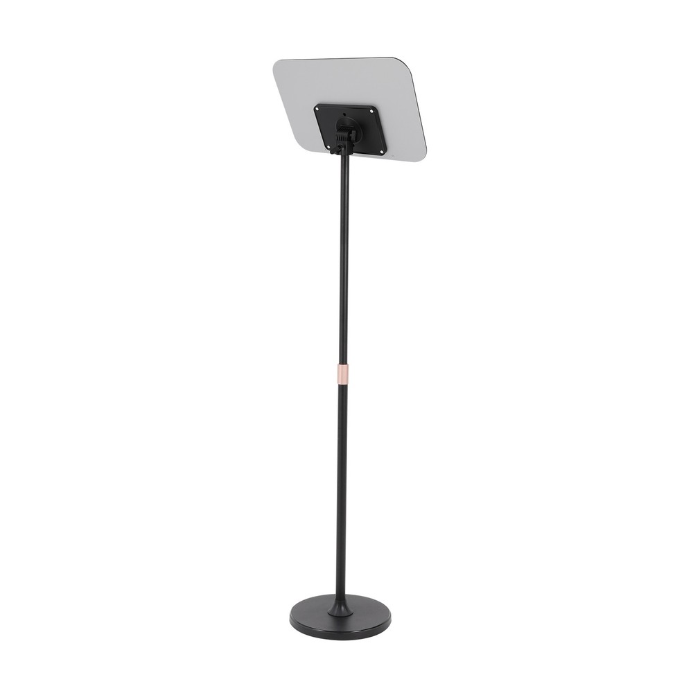 Portable Floor Lectern Podium Stand for Speech Presentation Adjustable Height