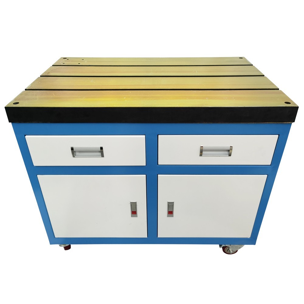 Tapping Machine Table T-slot Workbench with Drawers for Tapping Machine Series