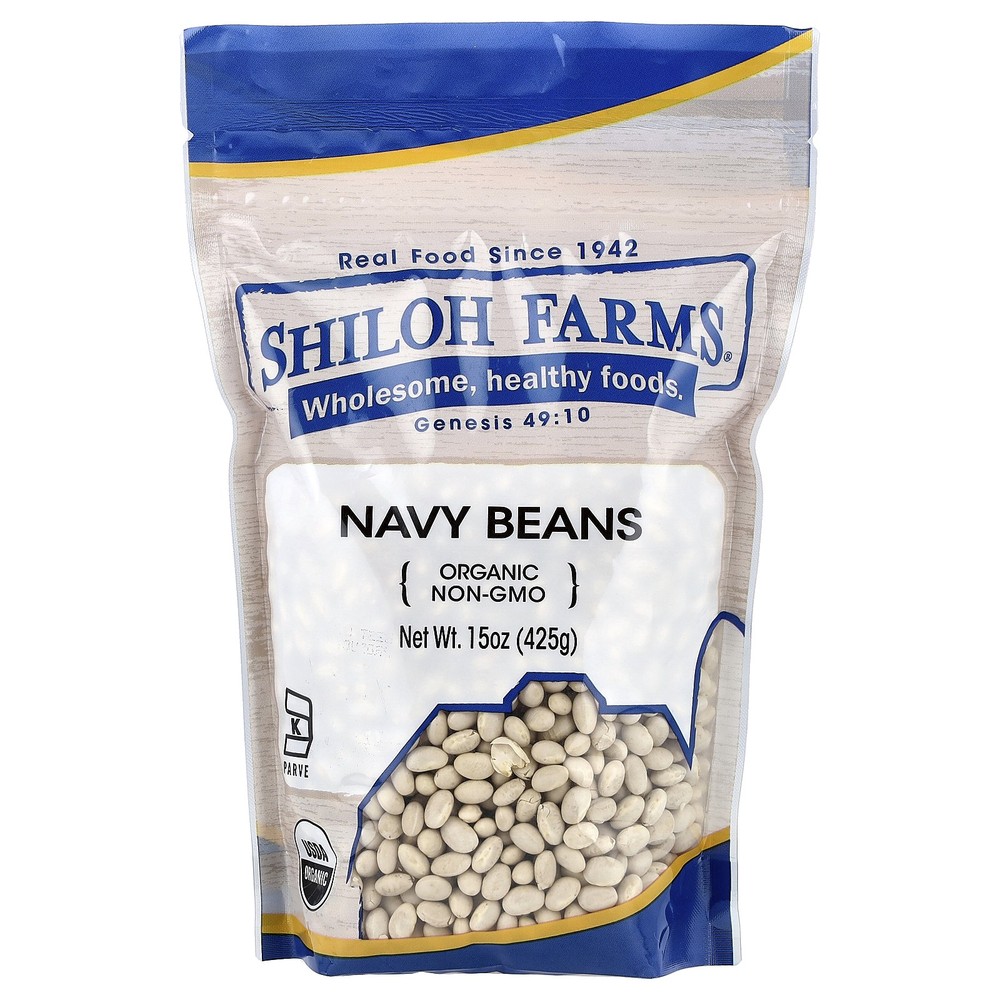 Organic Navy Beans, 15 oz (425 g)