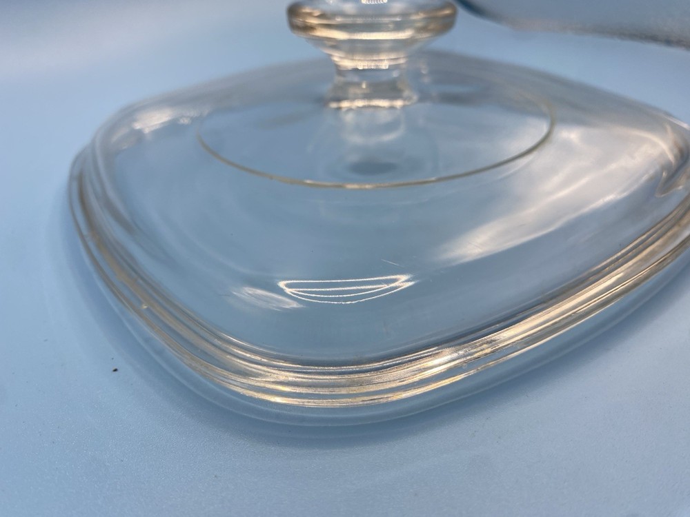 Corning Ware Replacement 7” Clear Glass Lid Pyrex A-7-C Casserole Lid Only