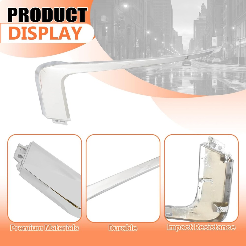 Front Bumper Corner Trim Molding Compatible with 2022 2023 2024 2025 Eclipse