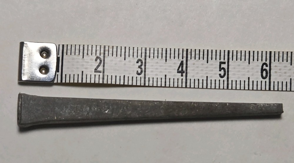 20 Workhorse Antique Square Nails 2.5” Iron Rustic Hardware