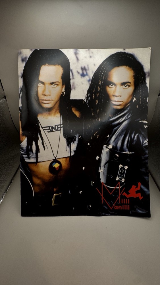 Milli Vanilli 1990 Girl You Know Tour Concert Program Book