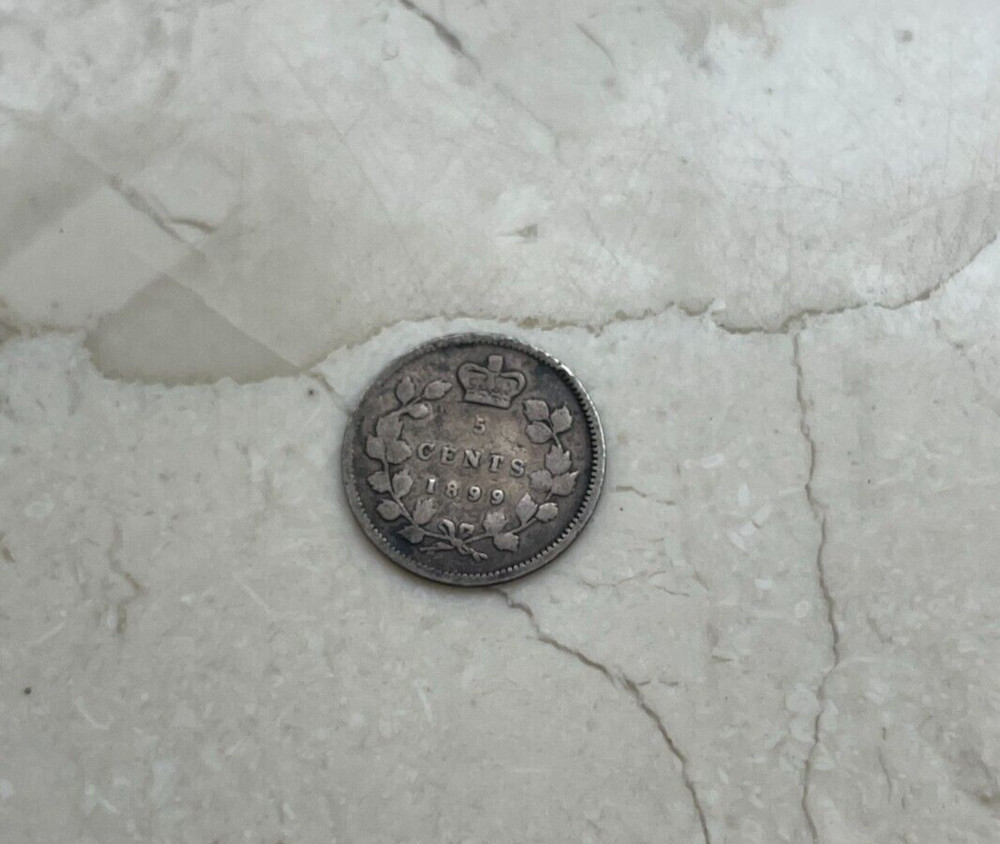 1899 Canada 5 Cents   bg