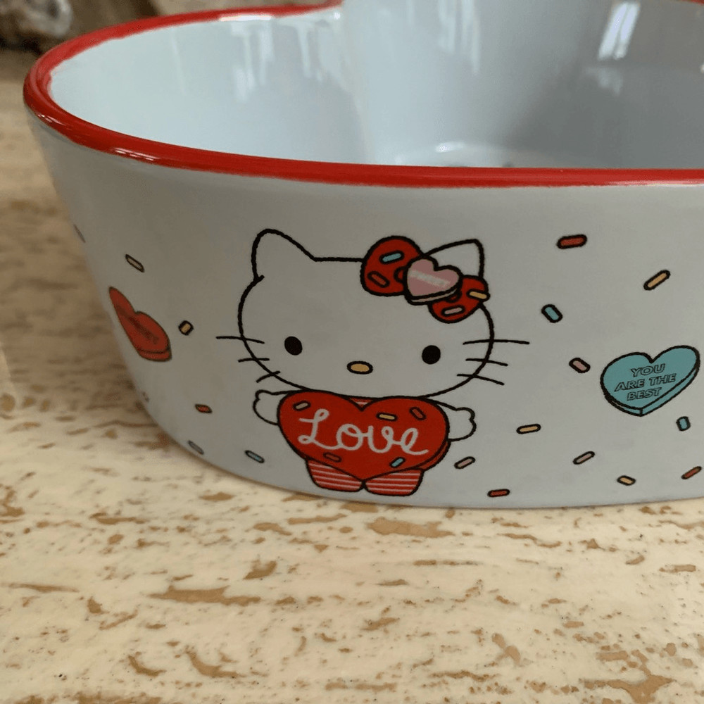 Hello Kitty Valentines heart shaped Baking dish