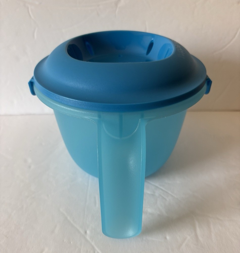 Tupperware Junior Microwave Rice Maker Blue 6972A-4