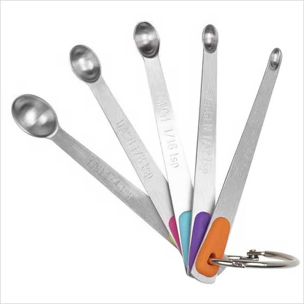 Measuring Spoons Set, Mini Tiny Tsp Teaspoon Measuring Spoons, Small Stainles...