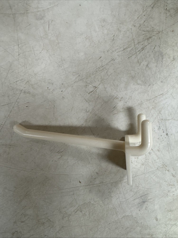 White Plastic Pegboard Hooks 3.5” Length, 200pcs Per Box