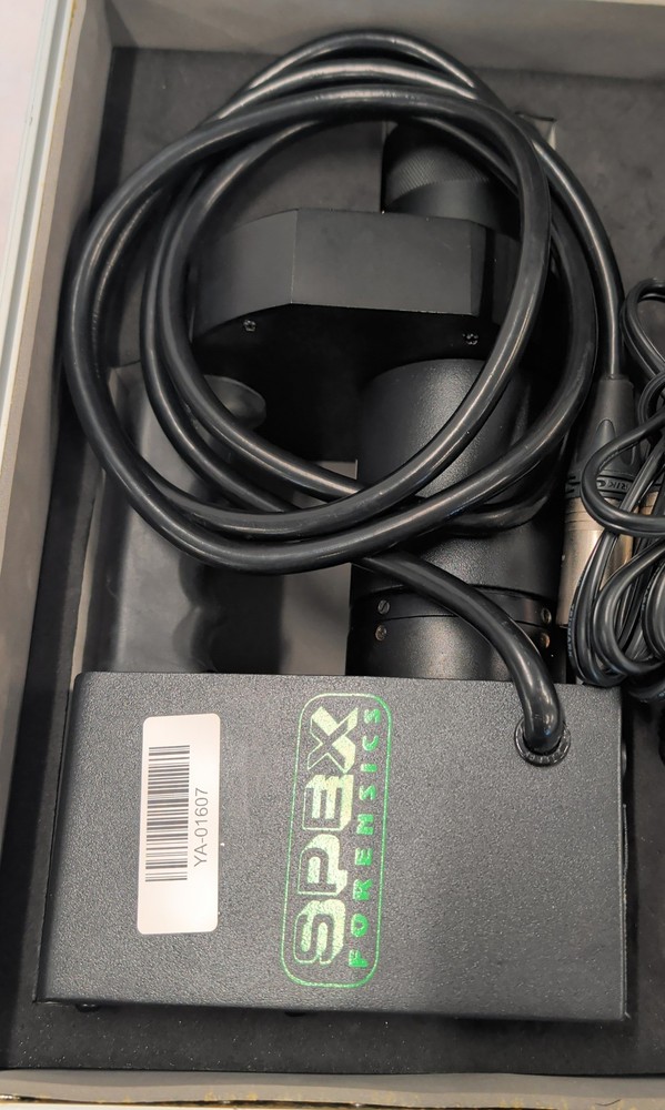 Spex HandScope Xenon HSX-5000 Forensic Light Source w/ Accessories & Power