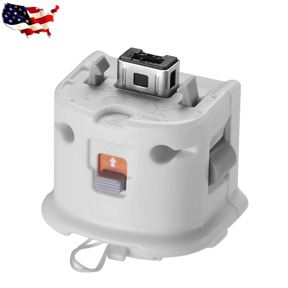 Motion Plus Adapter Sensor w/ Silicone Sleeve for Nintendo Wii Remote Controller