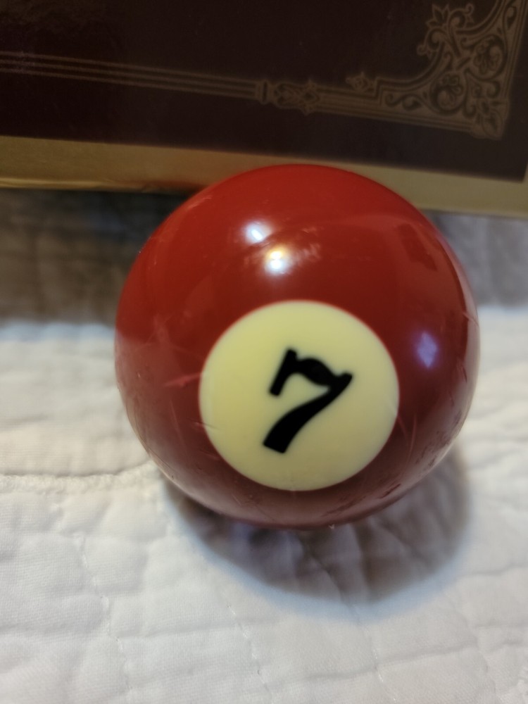 Replacement Billiard Pool 7 Ball Maroon Empire 2.25"