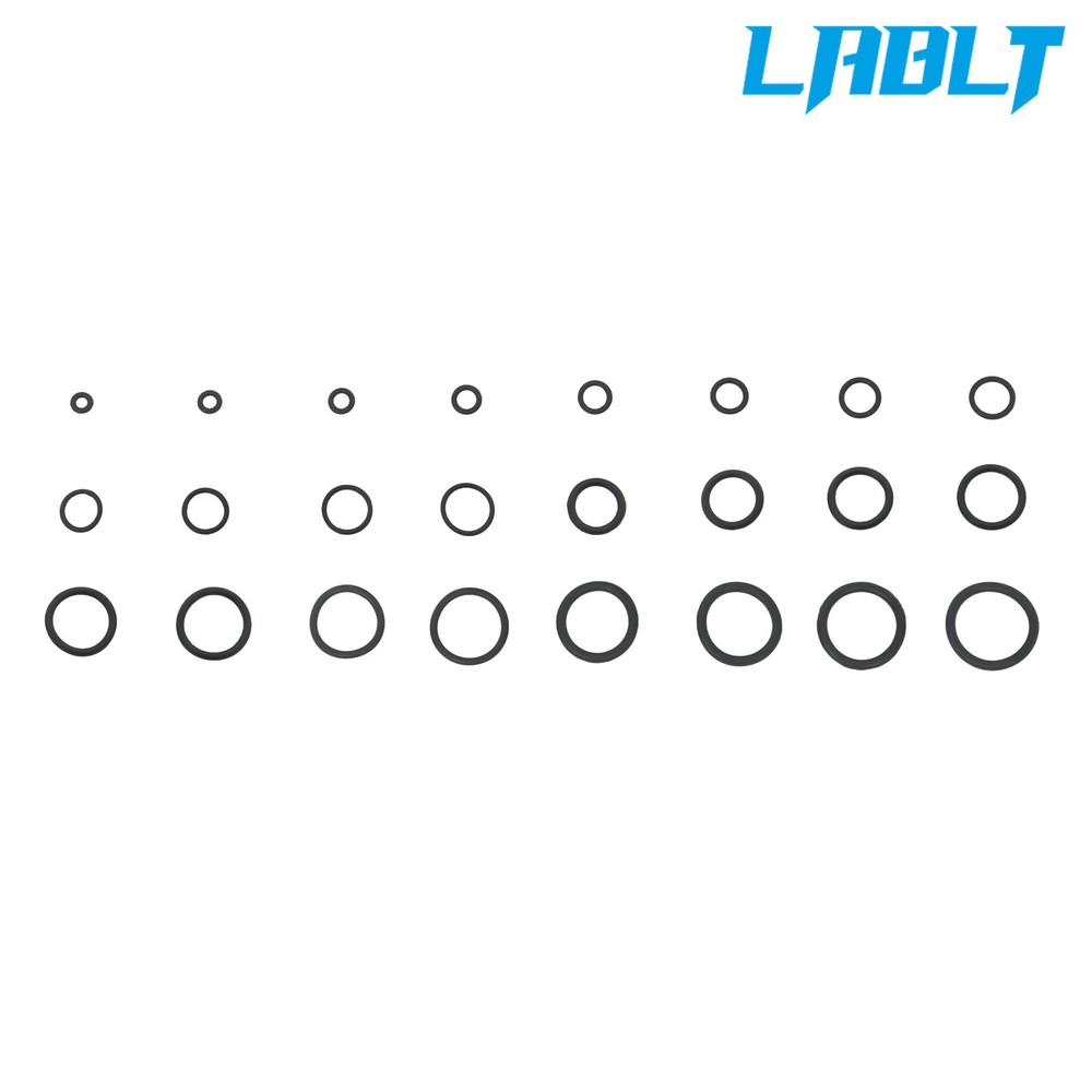 LABLT 740 Pack O-ring Set in 24 Sizes With 4 Tools Nitrile Rubber Oring Kit