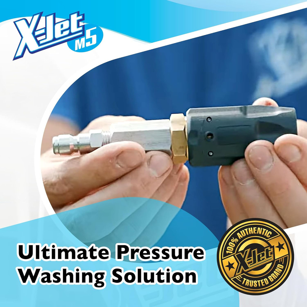 X-Jet M5#7 Kit | 2-2.5 GPM | Adjustable Long-Range External Injection Variable P