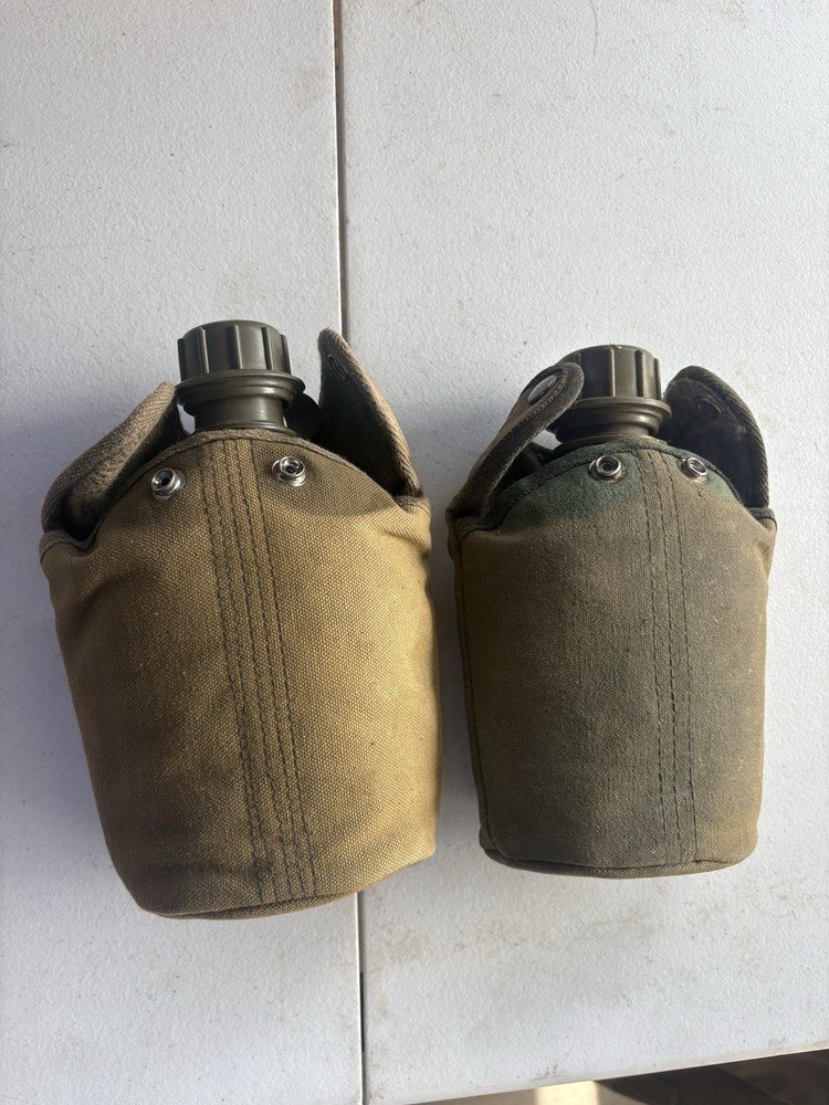 1976 & 1966 US Army Canteen