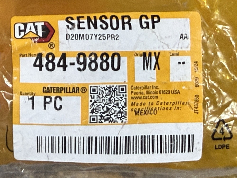 Caterpillar 484-9880 Active Pressure Sensor