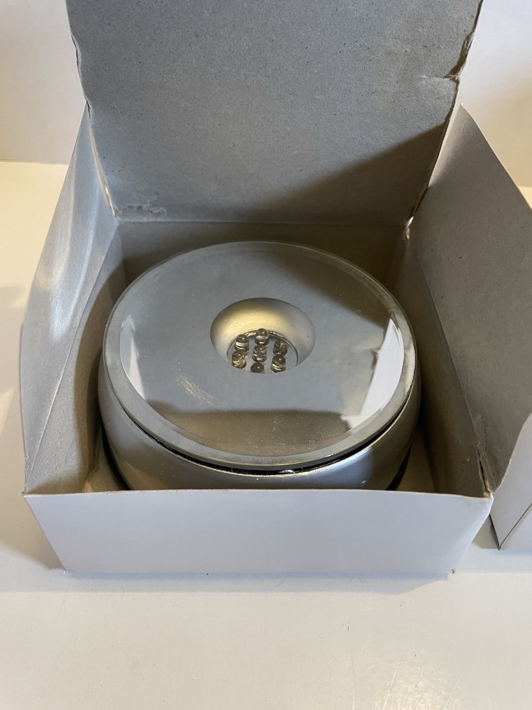 Crystal Display Rotary Slide Show Multi-light Base - NEW