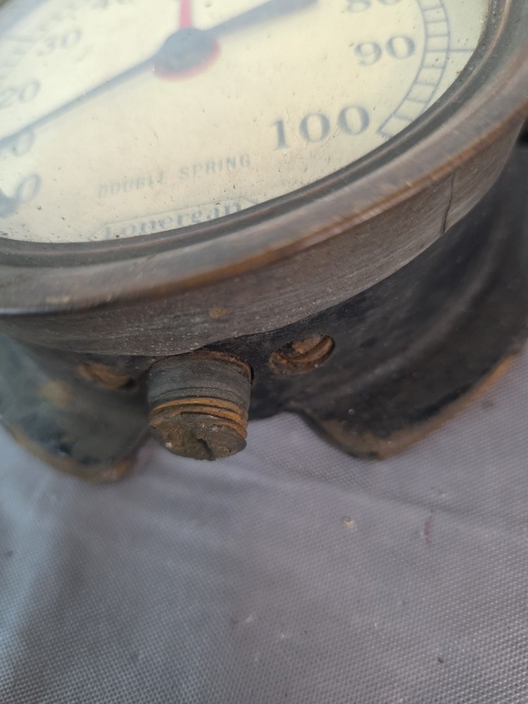 Antique LONERGAN Double Spring Gauge