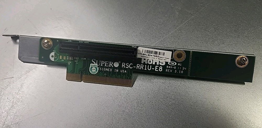 Supermicro RSC-RR1U-E8 Riser Card