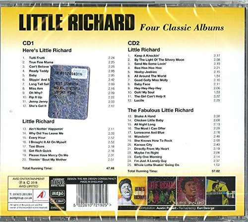 Little Richard Four Classic Albums (CD)