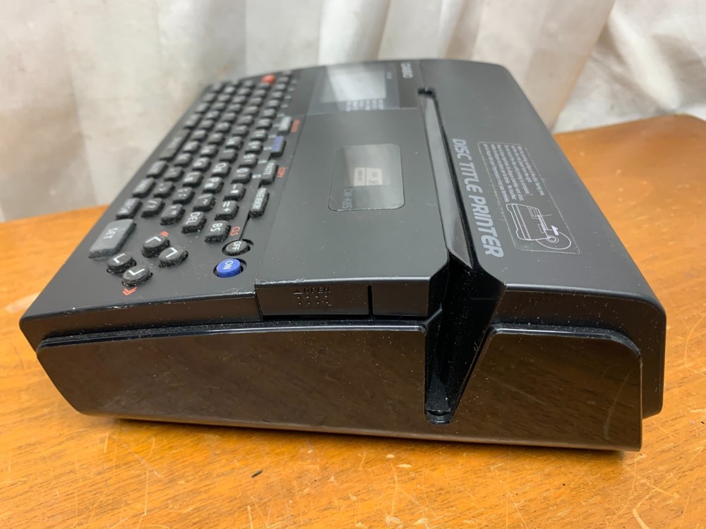 Casio CW-K85 Disc Title Printer Thermal For CD DVD